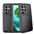 thumbnail image 4 of Allytechgroup Shockproof Phone Case for Samsung Galaxy S25 Ultra, Military-Grade Protection, MagSafe & Car Mount Compatible, TPU/PC Bumper, Water-Resistant Case for Samsung Galaxy S25 Ultra,Black, 4 of 8