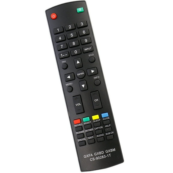 Replace Remote for Sanyo TV DP26648A DP32648 DP37649 DP42848 DP46819 DP46848