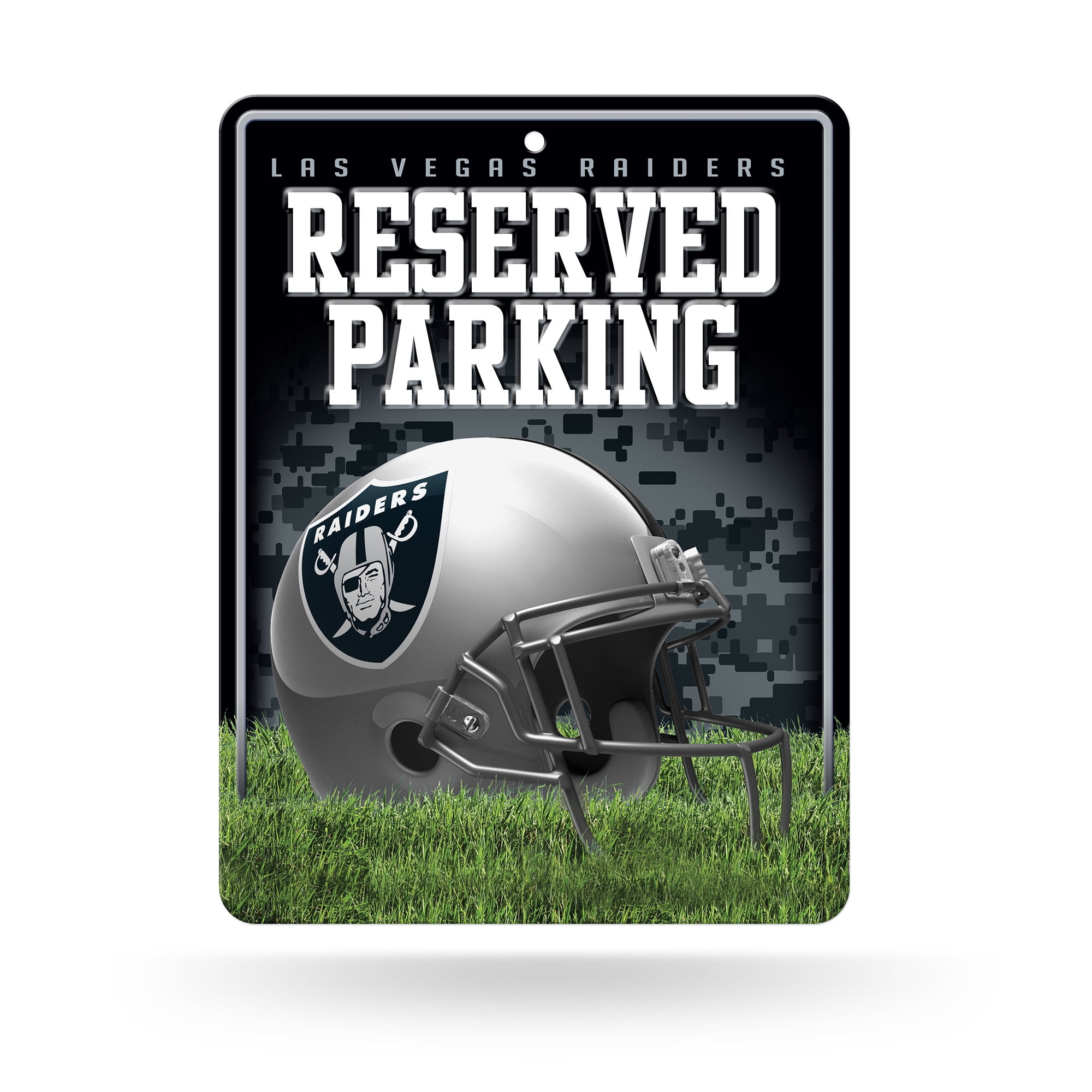 Las Vegas NFL Raiders Reserved Metal Parking Sign (8 1/4 x 11) - Walmart.com