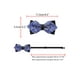 thumbnail image 3 of CORBATA DE LAZO AJUSTABLE PREATADA DE DIAMANTE PARA HOMBRES INSPIRADA EN CHIC, MODA PARA BODAS, FIESTAS Y NEGOCIOS, AZUL REAL, 3 of 5