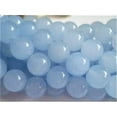 thumbnail image 2 of GKNET 8/10mm Brazilian Aquamarine Round Gemstone Loose Bead 15"##QF532-8mm, 2 of 5