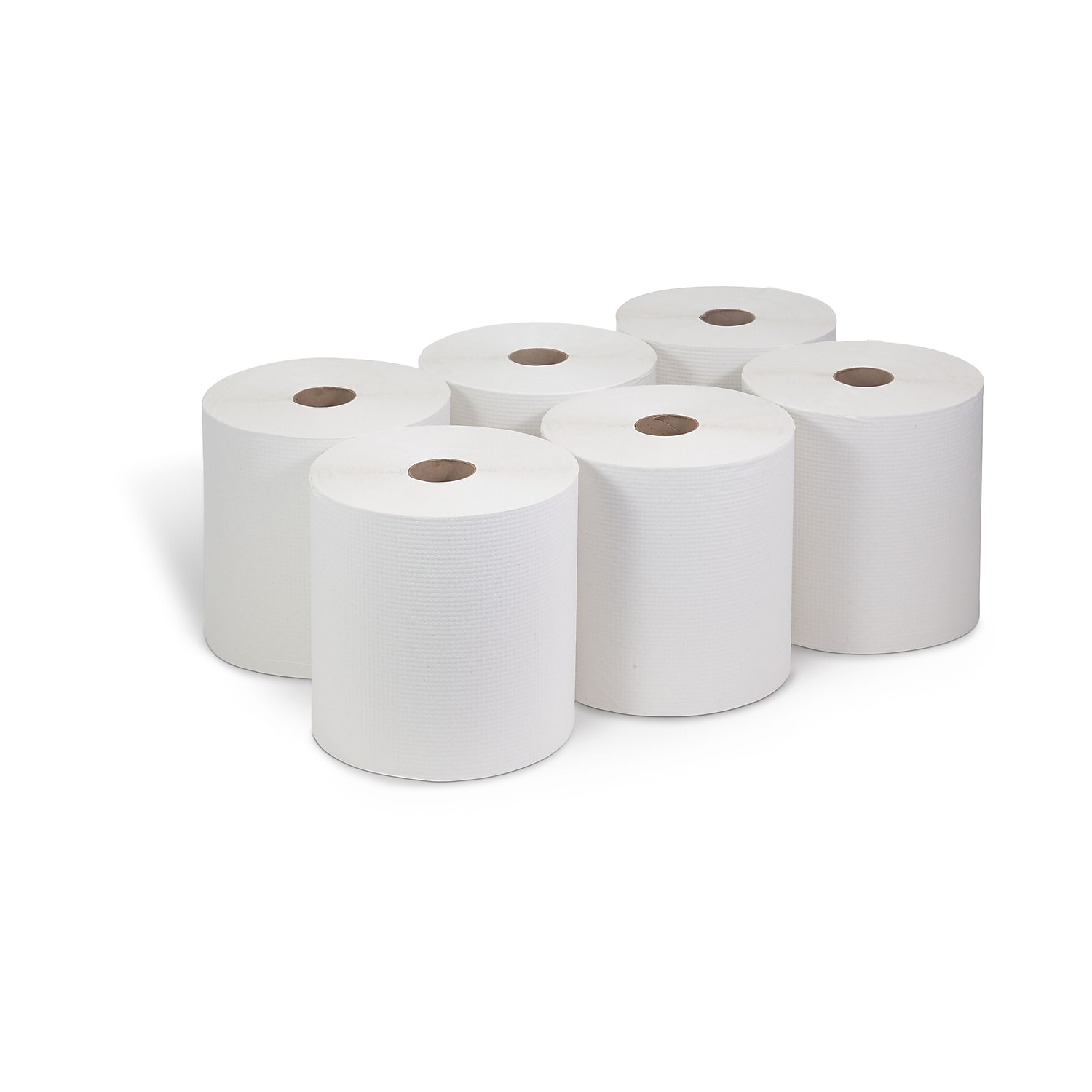 Staples Sustainable Earth 1-Ply Hardwound White Paper Towel RL 6 RL/CS 887841