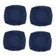 thumbnail image 3 of Protector estirable de cubierta de sil de comedor 4pcs para el banquete de boda Dark Sunnimix Funda de asiento de silla de comedor, 3 of 8