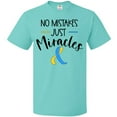 thumbnail image 3 of Inktastic No Mistakes, Just Miracles Down Syndrome Awareness T-Shirt, 3 of 5