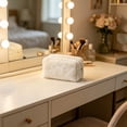 thumbnail image 5 of Colorful Zipper Makeup Pouch Cosmetic Bag Organizer for Lipstick Jewelry Accessories Travel Home Office, 5 of 6