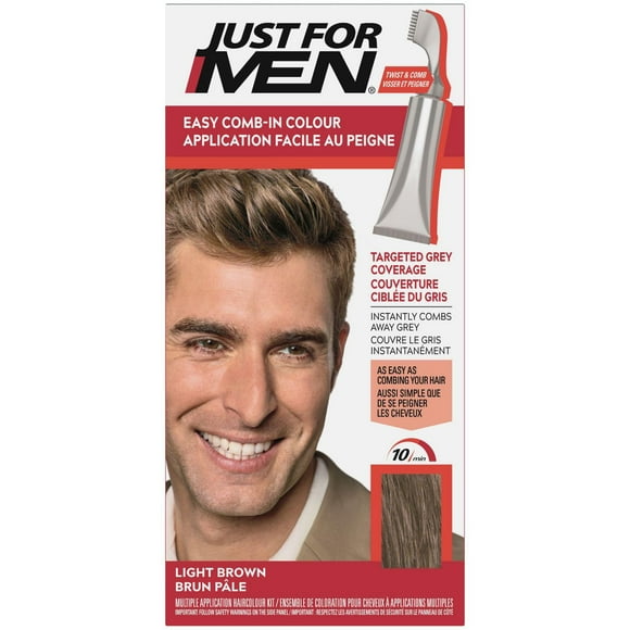 Just For Men Easy Comb-In Light Brown A-25, 1 Piece