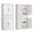 White-1 Drawer, variant on Metal Kitchen Pantry Cabinet, 71"H x 28"W x 14"D Pantry Cabinets with 2 Doors and 4 Adjustable Shelves for Kitchen Storage, Metal Cabinet for Kitchen, Dining Room, Living Room -White