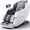 white, variant on MassaMAX 4D Massage Chair, OTA Update & Electric Extendable Footrest, Zero Gravity, with Touch Screen, Quick Access Buttons