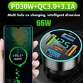 thumbnail image 4 of 4USB Ports Fast Charging Car Cigarette LighterSocket Power HOT Splitter F9R7, 4 of 8