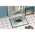 thumbnail image 2 of Carolines Treasures 8011JMAT Blue Crab Doormat 24x36 36"L x 24"W multicolor, 2 of 4