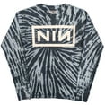 thumbnail image 1 of Nine Inch Nails Unisex Long Sleeve T-Shirt Logo (Wash Collection), 1 of 3