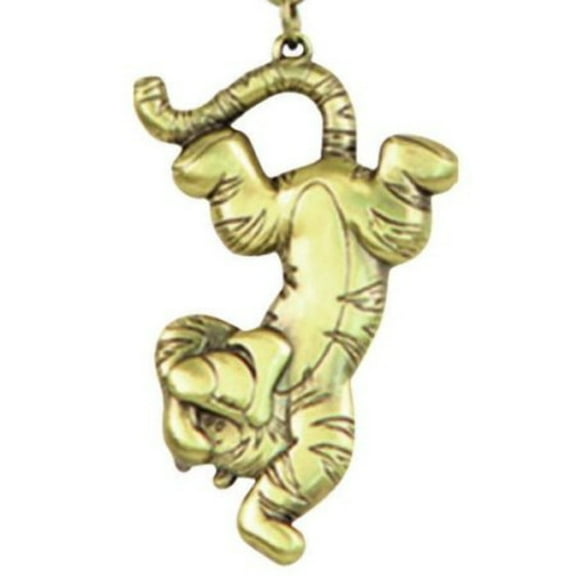 Tigger Winnie The Pooh Brass Keychain