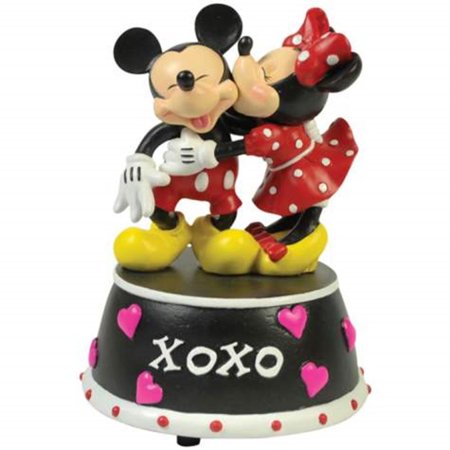 mickey and minnie figurine