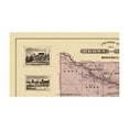 thumbnail image 3 of Historic County Map - Brown Nicollet Counties Minnesota - Andreas 1874 - 39.19 x 23 - Vintage Wall Art, 3 of 5