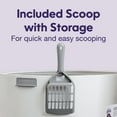 thumbnail image 5 of Litter Genie Round Top Entry Cat Litter Box Litter Particle Catching Cover and with Scoop, 5 of 7