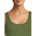 thumbnail image 4 of Time and Tru Women's Rib Tank Top, 4 of 5