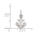 thumbnail image 3 of FB Jewels Sterling Silver Polished Anchor Charm, 3 of 4