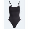 thumbnail image 5 of Joyspun Women's Seamless Ribbed Cami Bodysuit, Sizes S-XXXL, 5 of 6