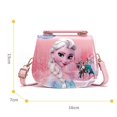 thumbnail image 3 of Frozen 2 Elsa Anna princess children's toys girl shoulder bag GS pink, 3 of 5