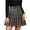 A-Green568, variant on Bibifish Womens High-Waist A-Line Mini Skirts Casual Plaid High Waist Pleated Short Simple Cut Daily Wear Skirts