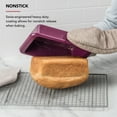 thumbnail image 4 of KitchenAid Nonstick Aluminized Steel Nonstick 9x5-inch Bread Loaf Pan, Beetroot Purple, 4 of 8