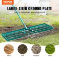 thumbnail image 2 of Heavy-duty Lawn Leveling Rake, 36x10, 78 Steel Handle Yard Rake Tool for Yard, Golf Course, or Farm Use, 2 of 6