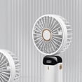 thumbnail image 3 of Ventilador plegable USB,Ventilador plegable Ventilador plegable digital USB Ventilador portátil Rendimiento sólido, 3 of 5