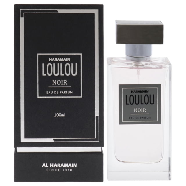 Loulou Noir de Al Haramain para unisex - EDP en aerosol de 3,33 oz