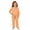 00-Orange11486, variant on WOYY Girls Halloween Pajama Set Long Sleeve Button Down Top Pants Nightwear, Sizes 3-14