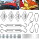 thumbnail image 2 of Sun Sail Shade Fixing Fittings Kit Patio Garden Toldo Canopy Accesorio De Hardware De Acero Inoxidable Muyoka Hogar, 2 of 7