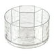 thumbnail image 2 of Estante de escritorio con 5 compartimentos, caja de agua giratoria transparente, organizador de cosméticos y belleza, gran capacidad, portalápices, estante de escritorio, alta capacidad,, 2 of 8