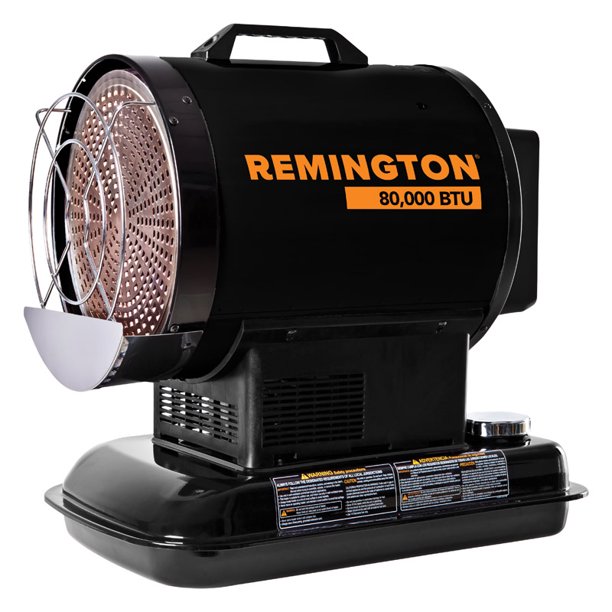 Remington 80,000 BTU/hr. 1750 sq. ft. Radiant Kerosene Heater Walmart