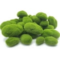 10pcs Artificial Moss Rock Decoration, Green Moss Ball, Moss Stone