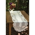 thumbnail image 2 of Heritage Lace VT-1462E 14 x 62 in. Vintage Rose Runner, Ecru, 2 of 2