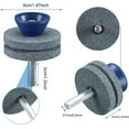 thumbnail image 2 of Revolutionize Your Garden Care, Lawn Mower Blade Sharpener Universal Attachment with Double-Layer Grinding Wheel for Quick Sharpening, High Quality Ensures Efficiency and Broad, 2 of 7