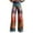 Hot Pink, variant on yunLCZ Womens Dress Pants 2025 New Summer Flower Wide Leg Pants Lightweight And Loose Casual Colorful Pants Imitation Jeans Office Slacks
