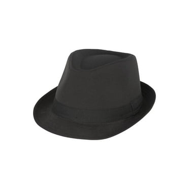 Classic Black Fedora Hat