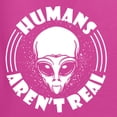 thumbnail image 6 of Wild Bobby Humans Aren't Real Unisex Crewneck Sweatshirt, 6 of 6