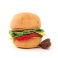 thumbnail image 3 of Peluche de peluche RECUR Hamburger Plush, 20 cm, para todas las edades, 3 of 6