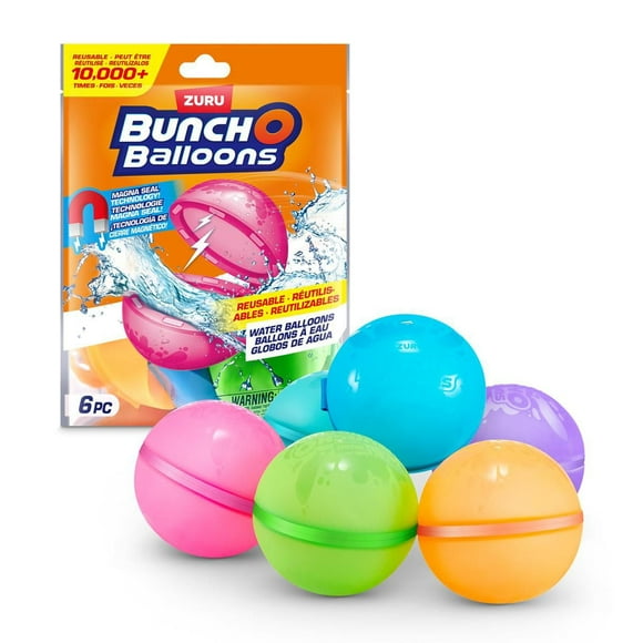 Bunch O Balloons Reusable Water Balloons 6 Pack