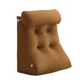 thumbnail image 2 of BKER Coussin de Lecture pour Lit et Repos en Forme d'Arc, Dossier Surélevé, Appuie-Tête en Forme, Coussin Moderne, Coussin de Soutien Inclinable, Utilisé pour Décorer Canapés, Lits et Fenêtres 45x55 cm, 2 of 4