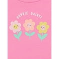 thumbnail image 3 of Garanimals Baby Girl Puff Cap Sleeve Graphic Bodysuit, Sizes 0-24 Months, 3 of 4