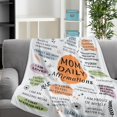 thumbnail image 5 of New Mom Gifts for Women New Mom to Be Gifts for 1st Time Mom New Mommy First for Women Pregnancy Gifts for Wife from Husband Soon to Be for Mom to Be Blanket 50"×60", 5 of 6
