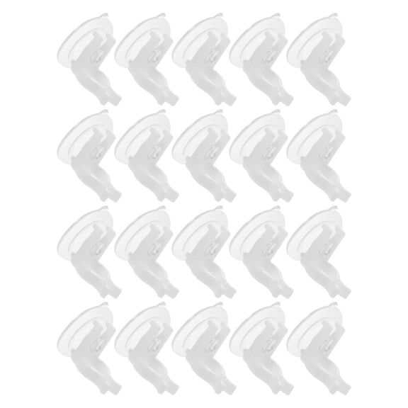 ETEREAUTY White Window Candle Holders Set of 20, Versatile Holiday Decor Accessories for Home and Seasonal Decoration