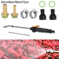 thumbnail image 2 of SPRING Adjustable Garden Sprayer Wand With Brass Barbs Nozzle And Lockable Handle For Effortless Watering And Car Washing, 2 of 4
