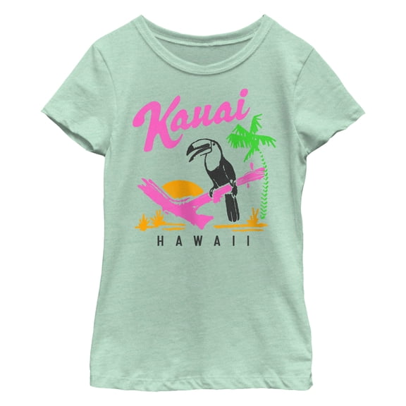 Girl's Lost Gods Kauai Toucan Graphic T-Shirt