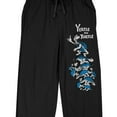 thumbnail image 2 of Yertle The Turtle And Other Stories Yertle and other turtles on Black Adult Sleep Pant-Small, 2 of 5