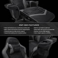 RESPAWN 900 Racing Style Gaming Recliner, Reclining Gaming Chair, in