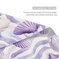 thumbnail image 4 of Purple Seashells Striped Garden Flag Double Sided 12 x 18 Inch Outside Yard Decoration Outdoor Flag, 4 of 6