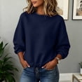 thumbnail image 5 of Ounisa Women's Winter Fashionable Casual Sweatshirt Long Sleeved Pullover Sweatshirt Hooded Sweatshirt, 5 of 8